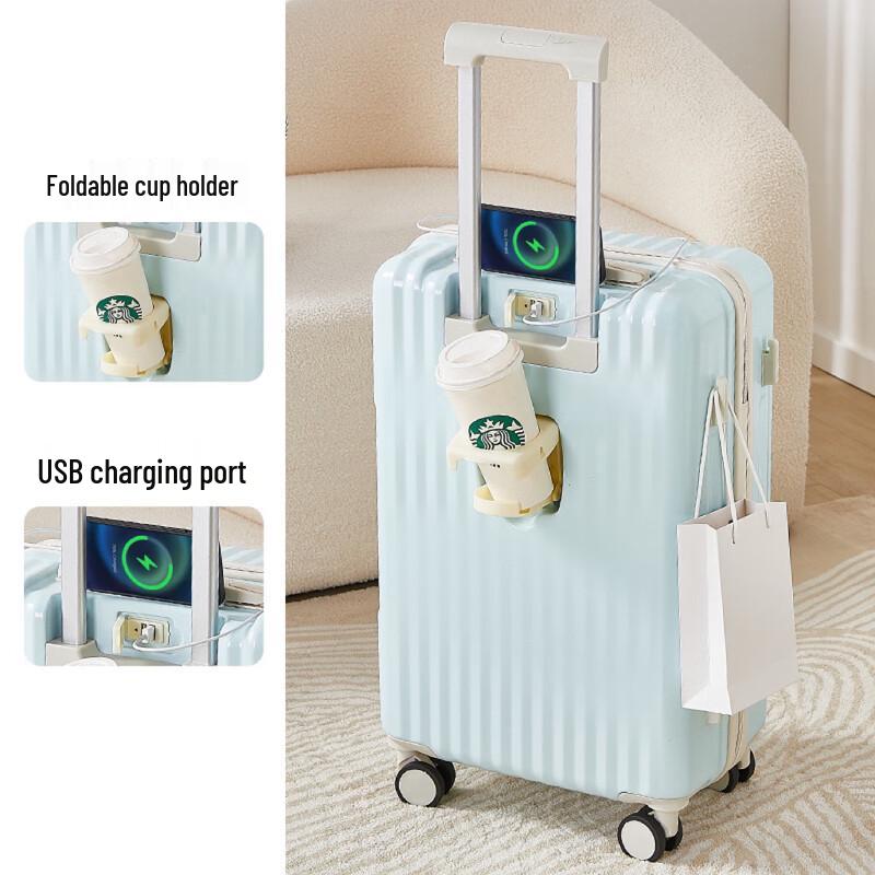 KarLot Rechargeable Lightweight Luggage AL203-1 20 inch