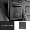 For Tesla Model Y/3 Center Console Organizer Tray Armrest Storage Box Hidden Cubby Drawer Fit 2021-2024 Model Y 2021-2023 Model3