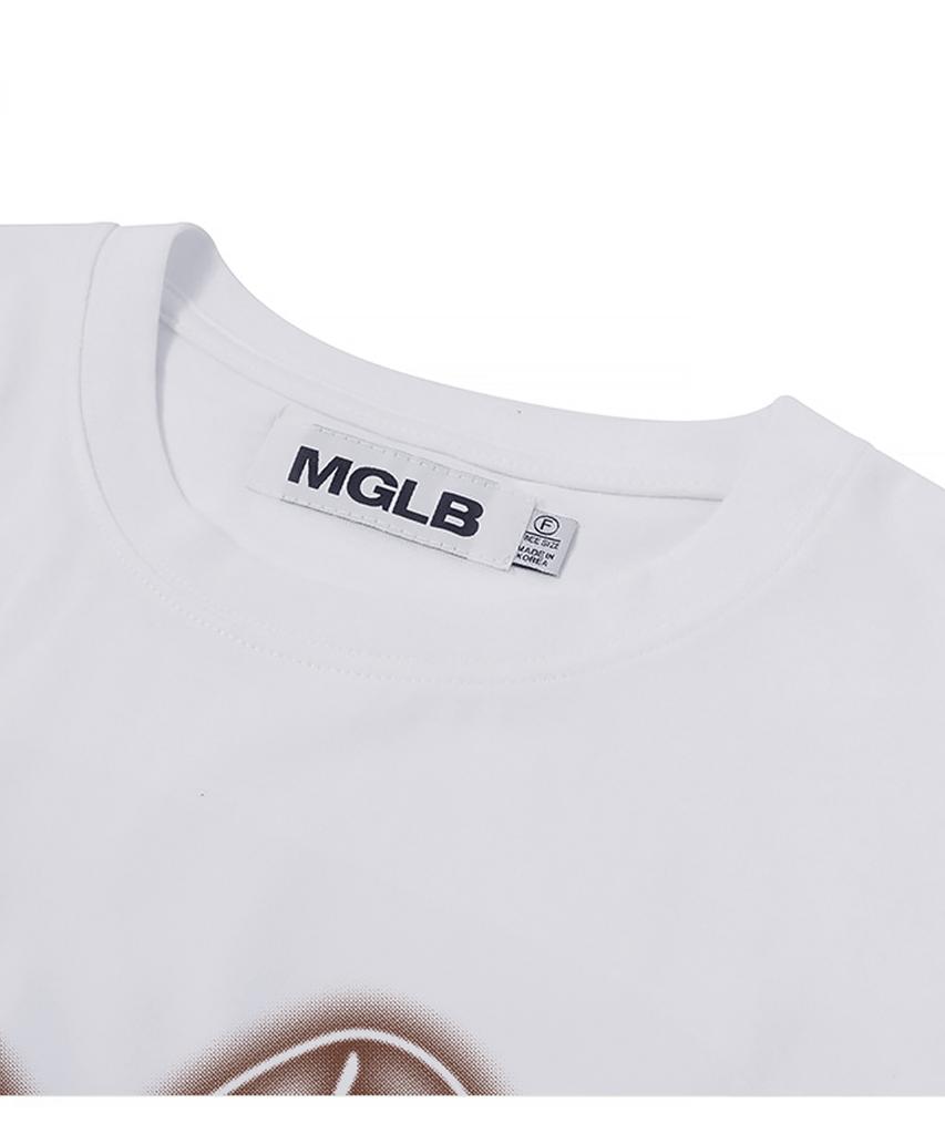 MATCHGLOBE Crushed Heart Oversized Tee (White)