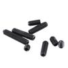 200pcs M3 Metric Grub Set Screw Black Finish Hex Socket Screw Socket Cup Point Screw  Light Fixture