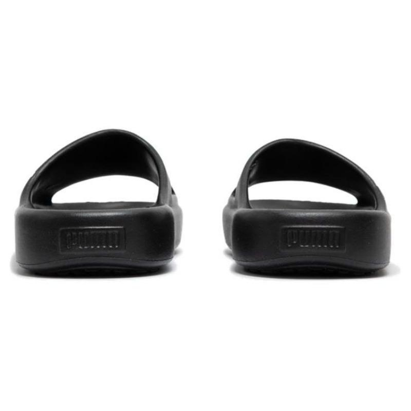 PUMA Shibui Cat Unisex Soft Sole Anti Rub Slides Black White 400771-01