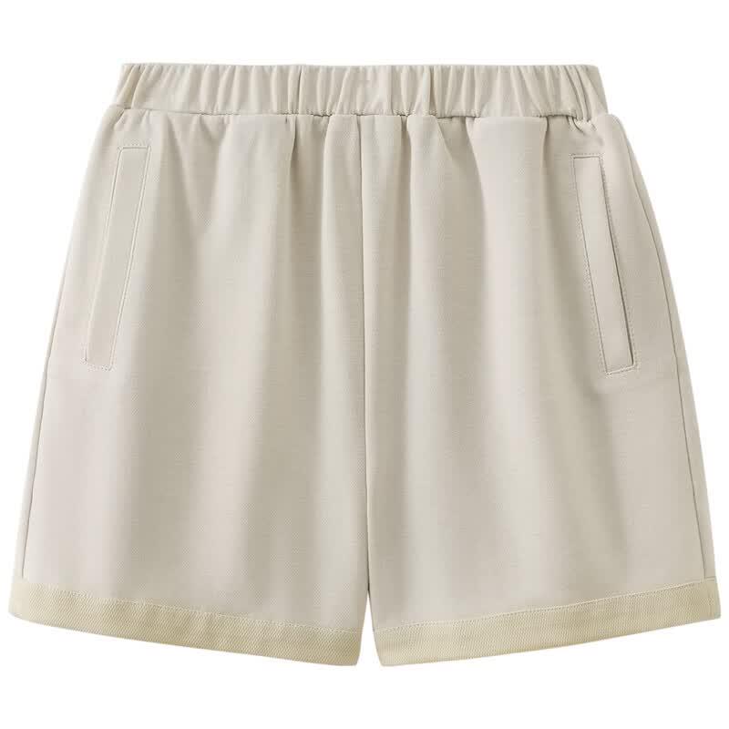 Hacikis Kids Summer Athletic Knit Shorts