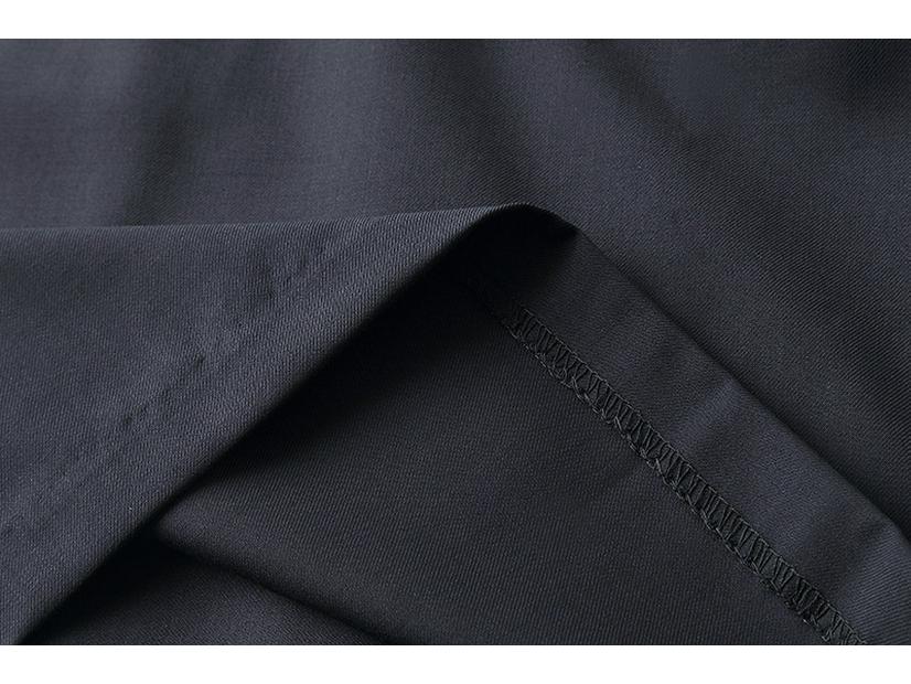 Serge Fabric Professional Summer Skirt Suit: Hip-hugging Short Formal Skirt