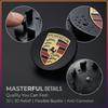 4 ks 65MM Auto Znak Krytky Středového Krytu Kola Auta Kryt Ráfku Pro Porsche 911 Cayenne Panamera Macan Boxster Carrera-GT 928 918-Spyder