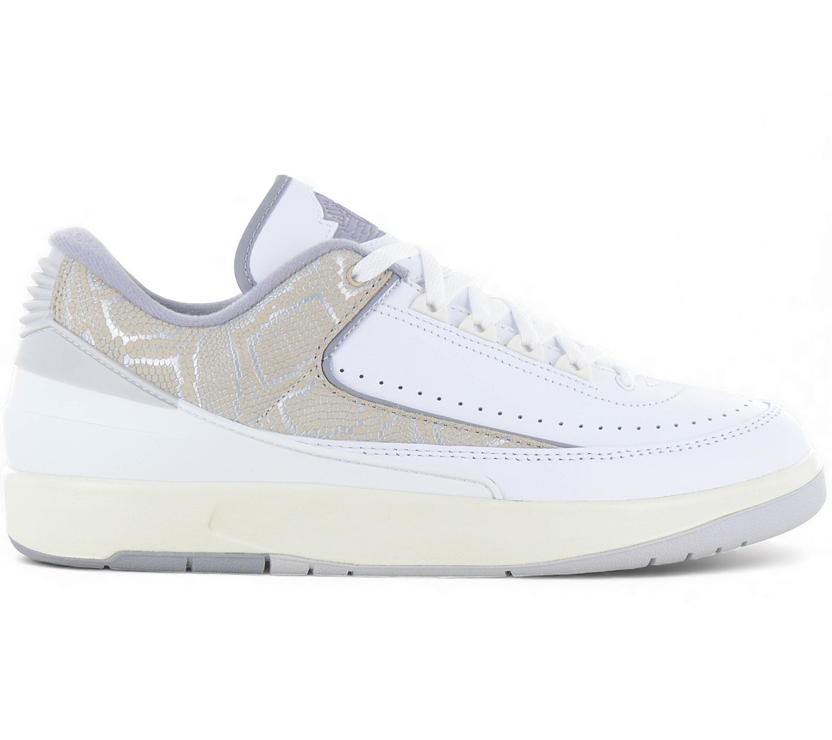 

Jordan Air 2 Retro Low Python - Men s Sneakers Shoes Leather White DV9956-100 ORIGINAL EU 40.5 US 7.5 белый