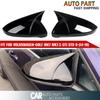 For VW Golf MK7 MK7.5 GTI GTD R 14-19 Add-on M Style Mirror Cover Gloss Black