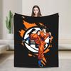 DBZ Anime Blankets Fleece Goku Soft Throw Blankets for Bedding Couch Bedspread