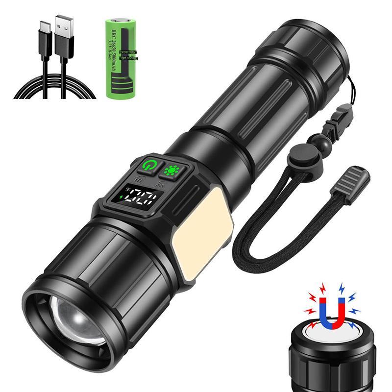 HEIXIE High-Power Rechargeable Outdoor Flashlight