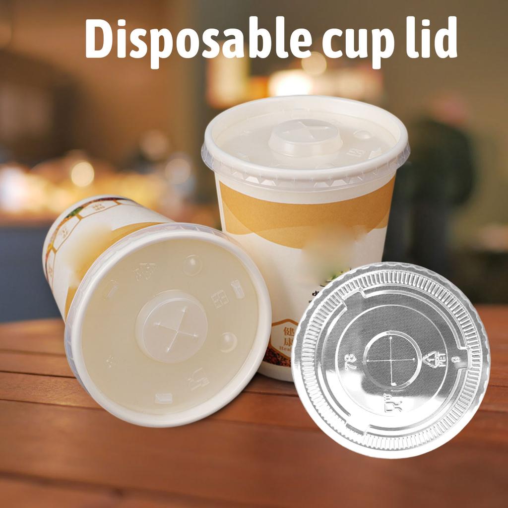 Disposable Coffee Foam Cup Milk Tea Beverage Takeaway Foam Cup Polystyrene Foam Cup Lid