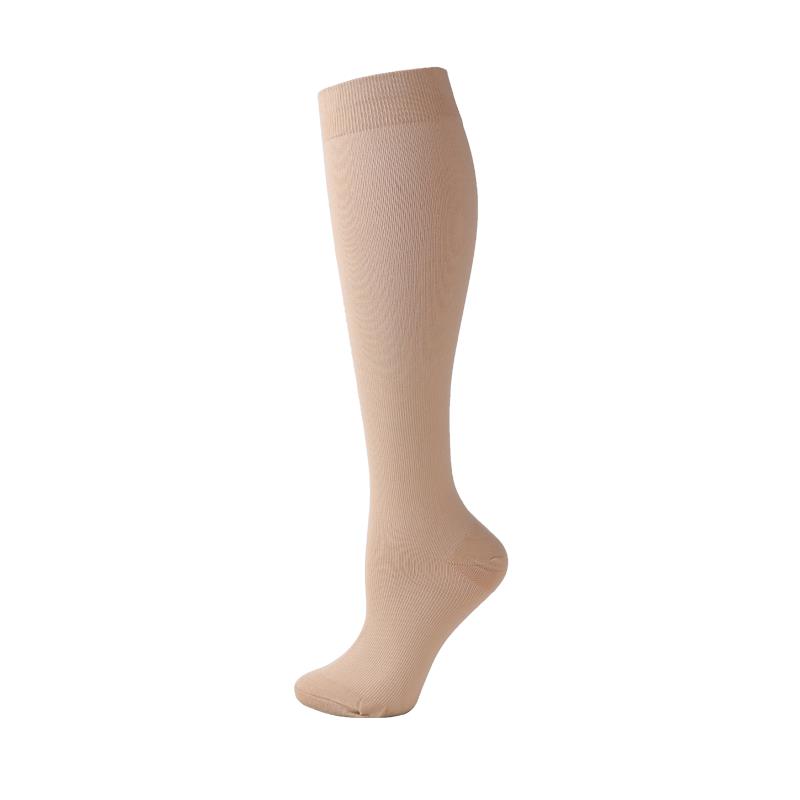 26 Styles Compression Candy Color Stocking Blood Circulation Promotion Slimming Compression Socks Anti-Fatigue Comfortable Socks