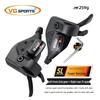 VG Sports Mountain Bike Shifter and Derailleur Set: 8-11 Speed, Aluminum Alloy Body.