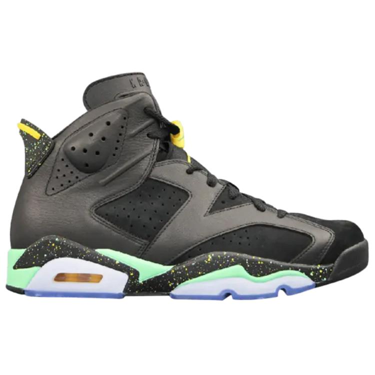 Jordan Air Jordan 6 High top Vintage Basketball Shoes Men's Black 688447-020