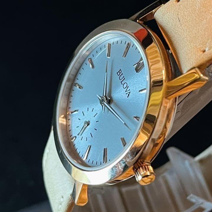 Used [BULOVA] Bulova/Ladies Watch/Stylish/Rose Gold Color