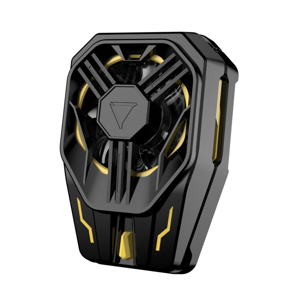 JS120 Phone Cooler Semiconductor Cooling Device Fan Clip-On Radiator with RGB Light