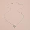Charm Fashion Irregularly Shaped Hollow Pentagram Pendant Necklace for Women Simple Daily Wear Star Collar Chain Jewelry Gifts