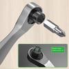 72-tooth Ratchet Wrench Set Mini Hand Tool New Screwdriver Bit Set For Confined Spaces