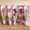 10Pcs Transparent Rose Packaging Bags Flower Bouquet Plastic Bag Bouquet Wrapping Paper Valentine'S Day Wedding Decor