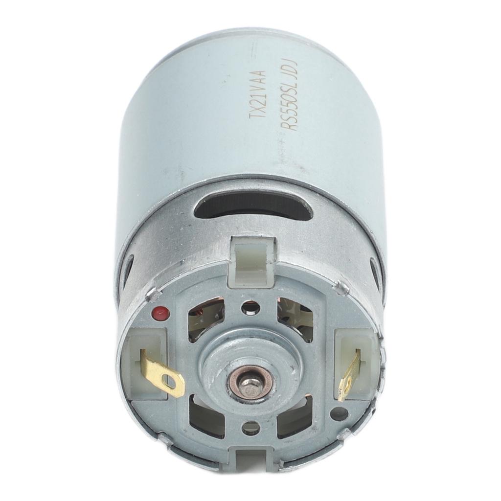 For Mini Saw RS550 DC Motor for Power Tools Accepts 9.6V 12V 18V 24V 25V Input Delivers High Speed and Consistent Torque Output
