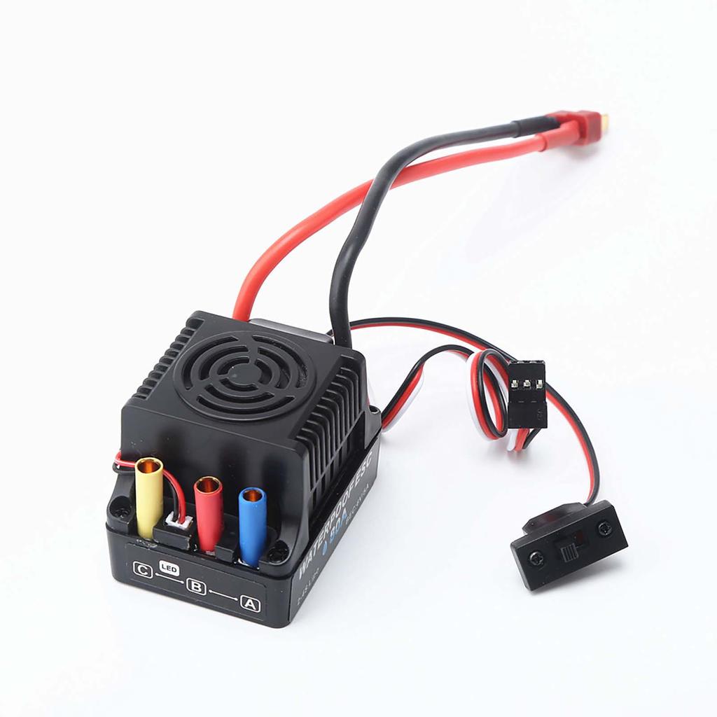 GoolRC 3660 3800KV Brushless Motor 80A ESC Brushless Electronic Speed Controller 6V3A BEC for 110