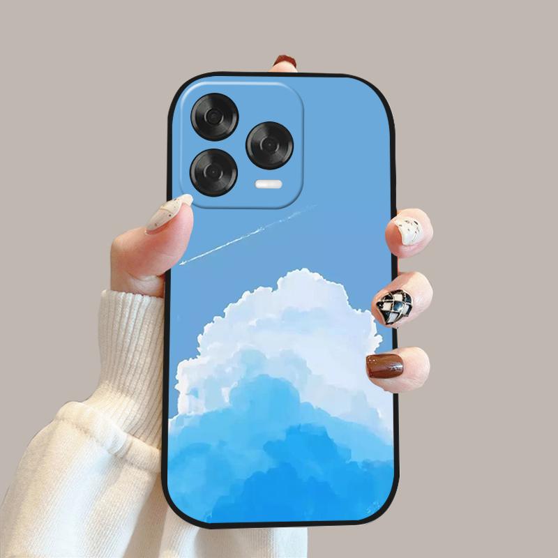 For ZTE Blade V70 Design 4G Case V 70 Vita Cool Soft Silicone TPU Phone Cover For Nubia V70 Max 4G Coque Protective Bumper Cases