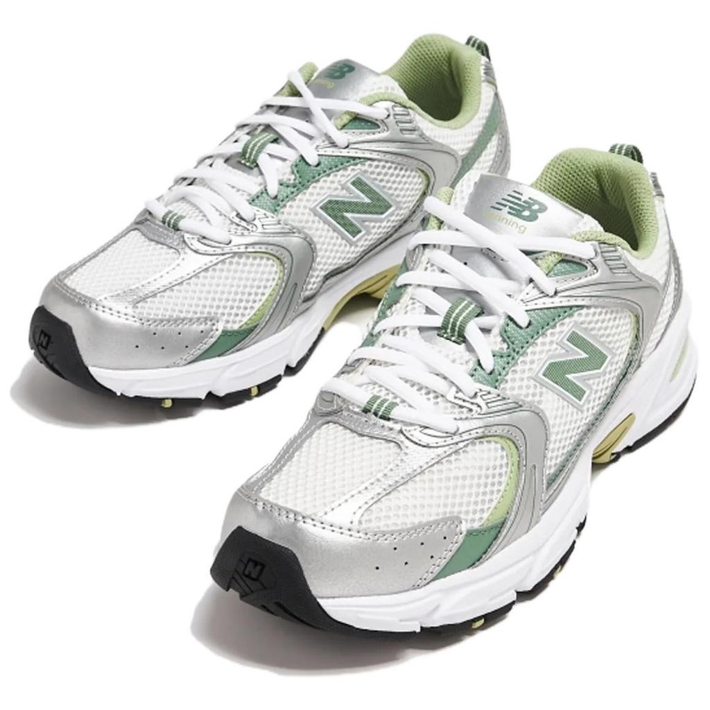 New Balance 530 Silver Metallic Mallard Green