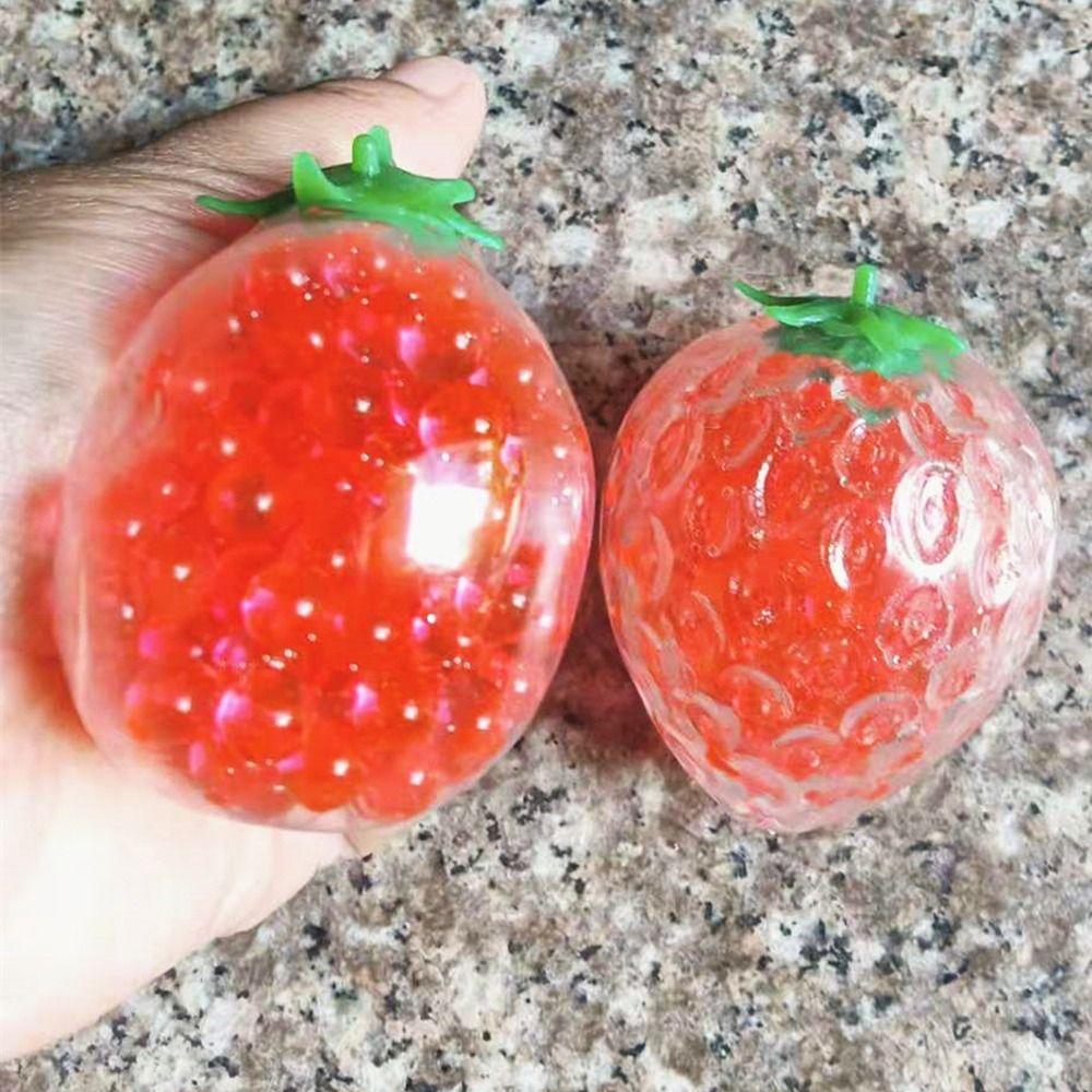 1pc Watermelon Squeeze Toys Squishy Texture Fidget Toys New Fruit Squishy Stress Balls  Sensory Play