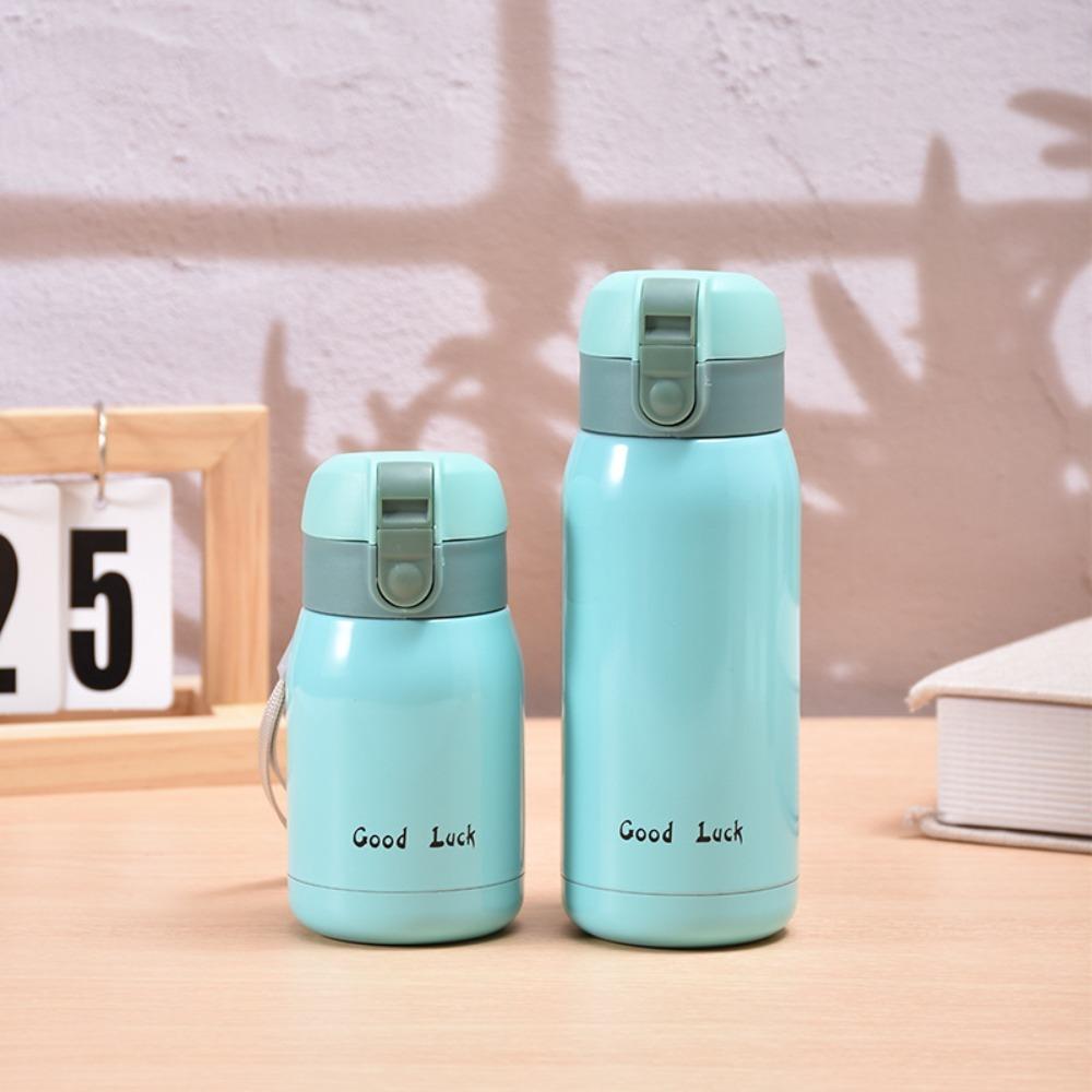 200ml/350ml Insulated Cup 304 Stainless Steel Water Bottle Cute Vacuum Handy Cup  Home Office
