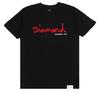 Diamond Supply Co. Men's Logo Graphic Print Tee T-Shirt - Black Unisex T-Shirt
