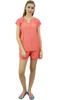 Bimba Womens Black Buttondown Pj 2-Piece Set Shirt & Shorts Night Dress-10