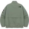 The North Face Logo Embroidered Stand Collar Zip Long Sleeve Loose Jacket Men Jackets Olive-Green NJ3BQ54K