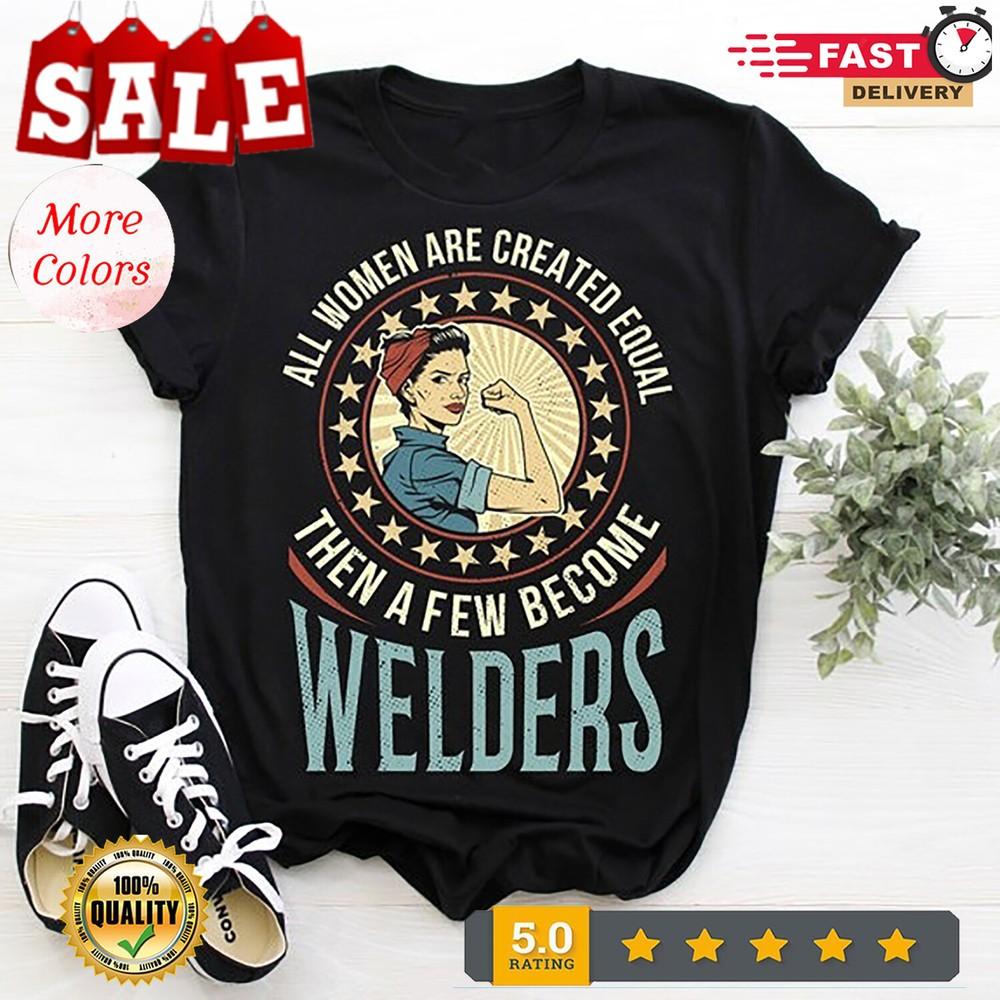 

2025/Welder Women Welding Weld Job Vintage Retro Funny T-Shirt, Welders Gifts, B Unisex T-Shirt XXXL