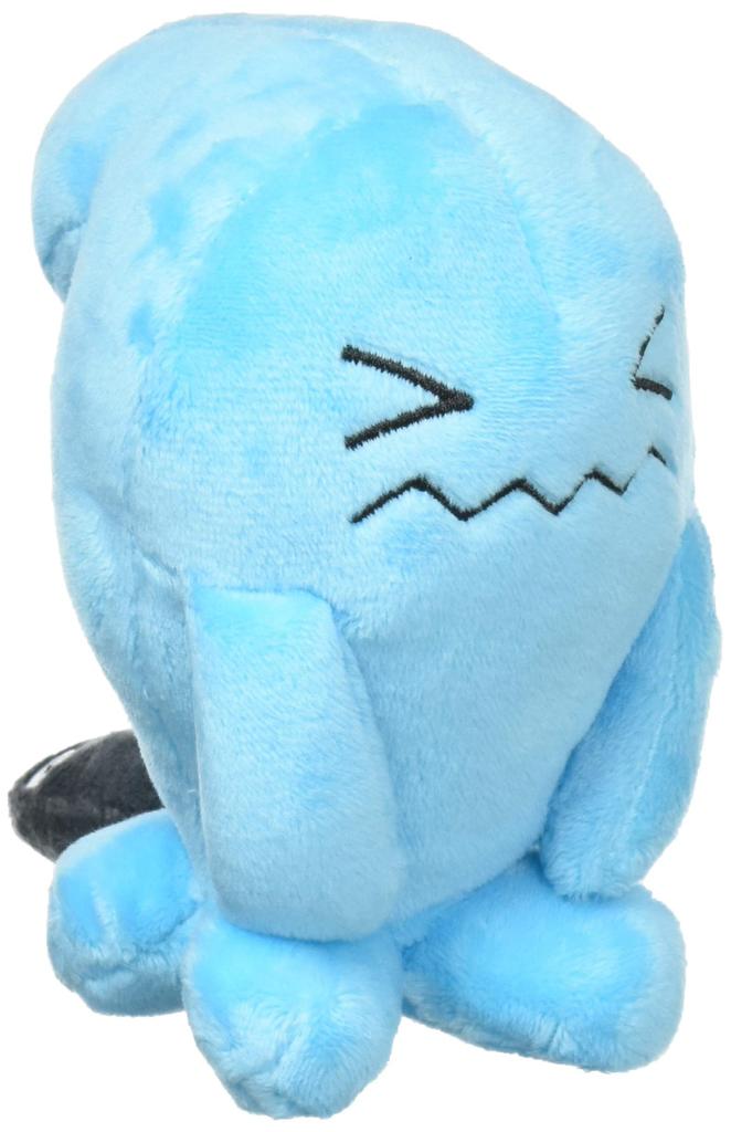 Center Original Plush Toy fit Wobbuffet x 9 x 8 x W x Pokémon Pokémon 12.5 (H D cm)