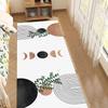 Modern Geometric Runner Rug Soft Non-slip Floor Mat Style Home Decor Carpet Living Room Bedroom Kitchen Hallway Decor Mat