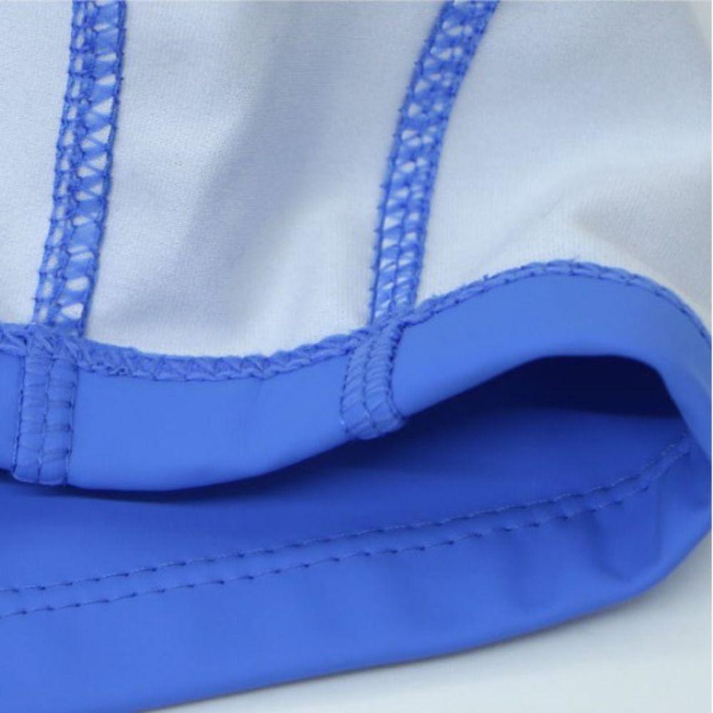 Silicone Durable Swimming Caps PU Coated Pool Bathing Hats Kids Swimming Cap  Boys