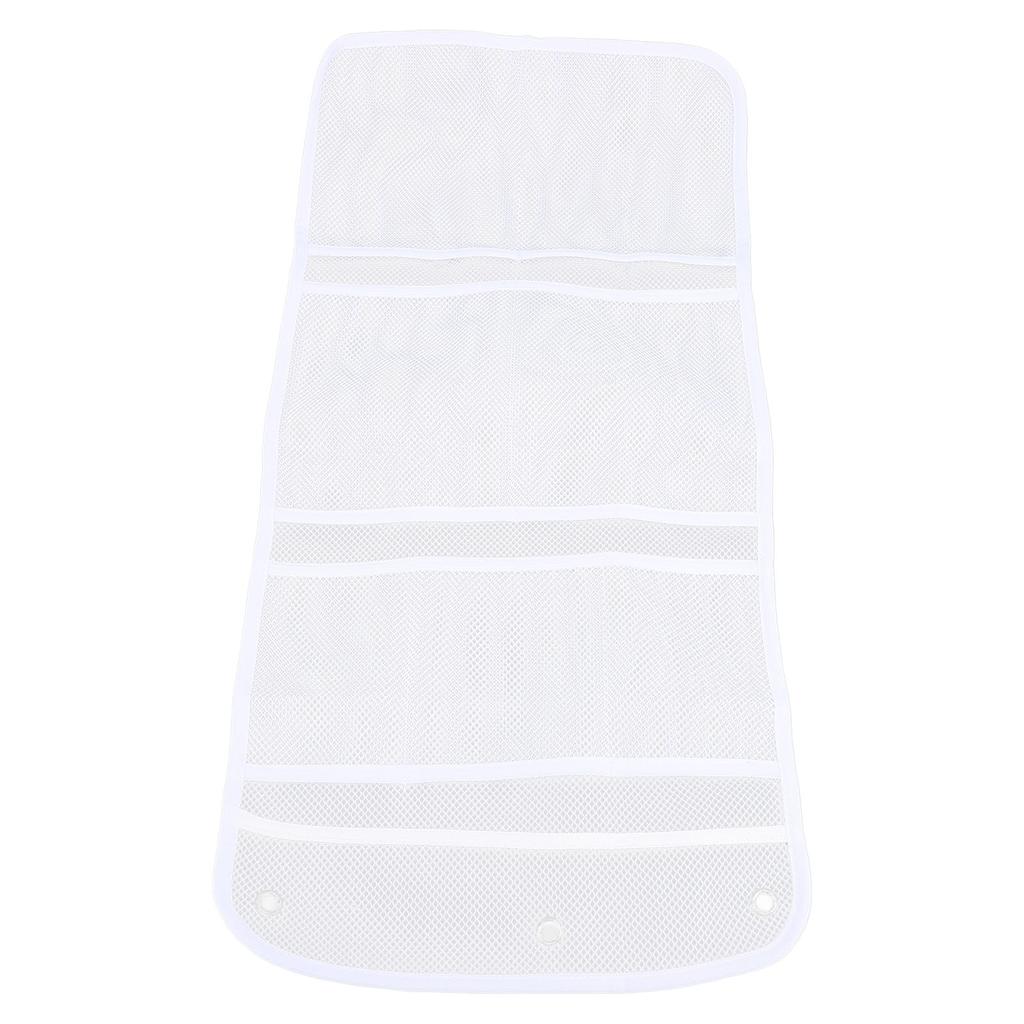 Shower Organizer Mesh Quick Drying Shower Caddy with 7 Pockets Easy Access for Body Soap Shampoo Con