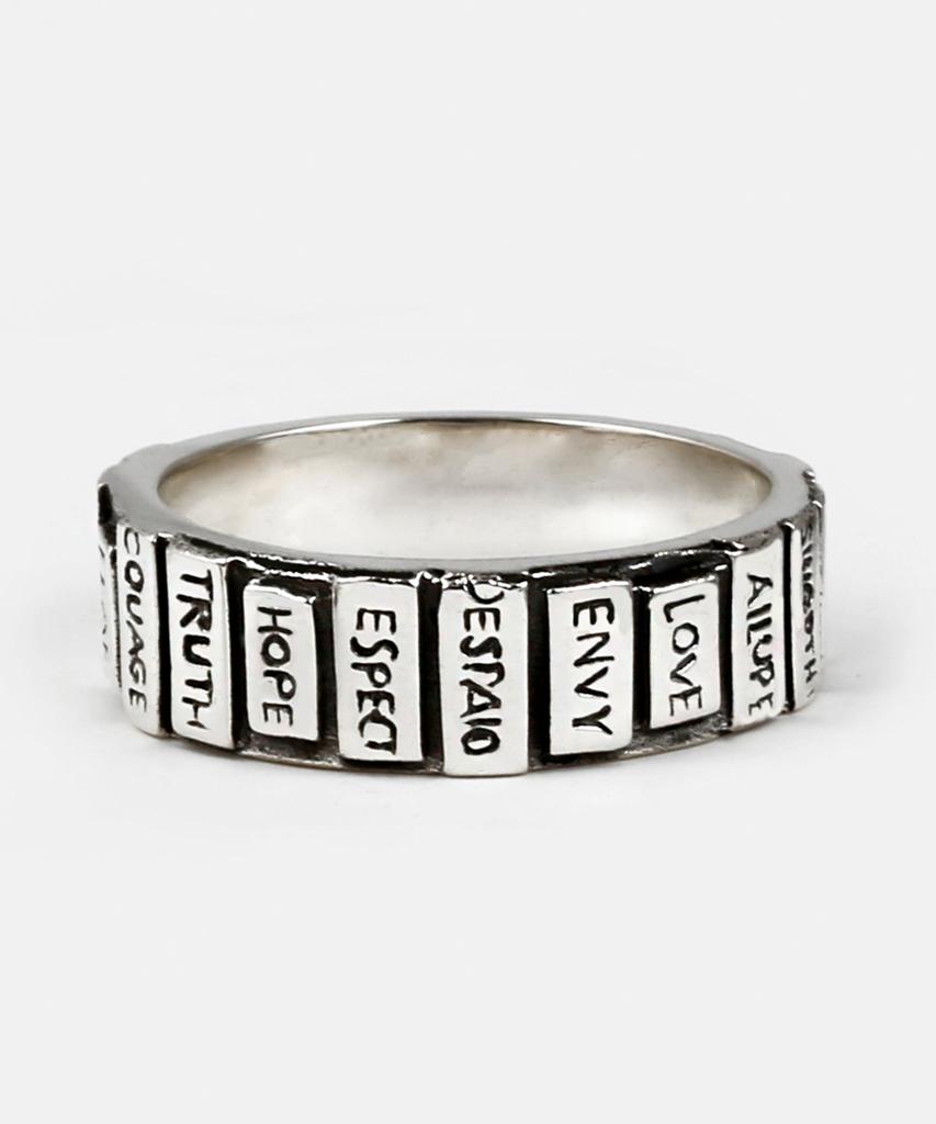 Shoveoff [Silver 925] Svr-#S603 Have A Belief Ring