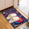 1PC Custom Name Music Guitar Festival Theme Floor Mat Ideal for Living Room, Game Rooms, Office, Bedroom Floor Mat Playful Design