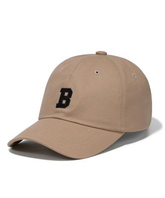Diposwi B Logo Curve Cap - Beige