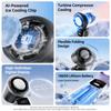 Hangable Handheld Fan 100 Speeds Desk Fan New Ice Cooling Fan  Outdoor