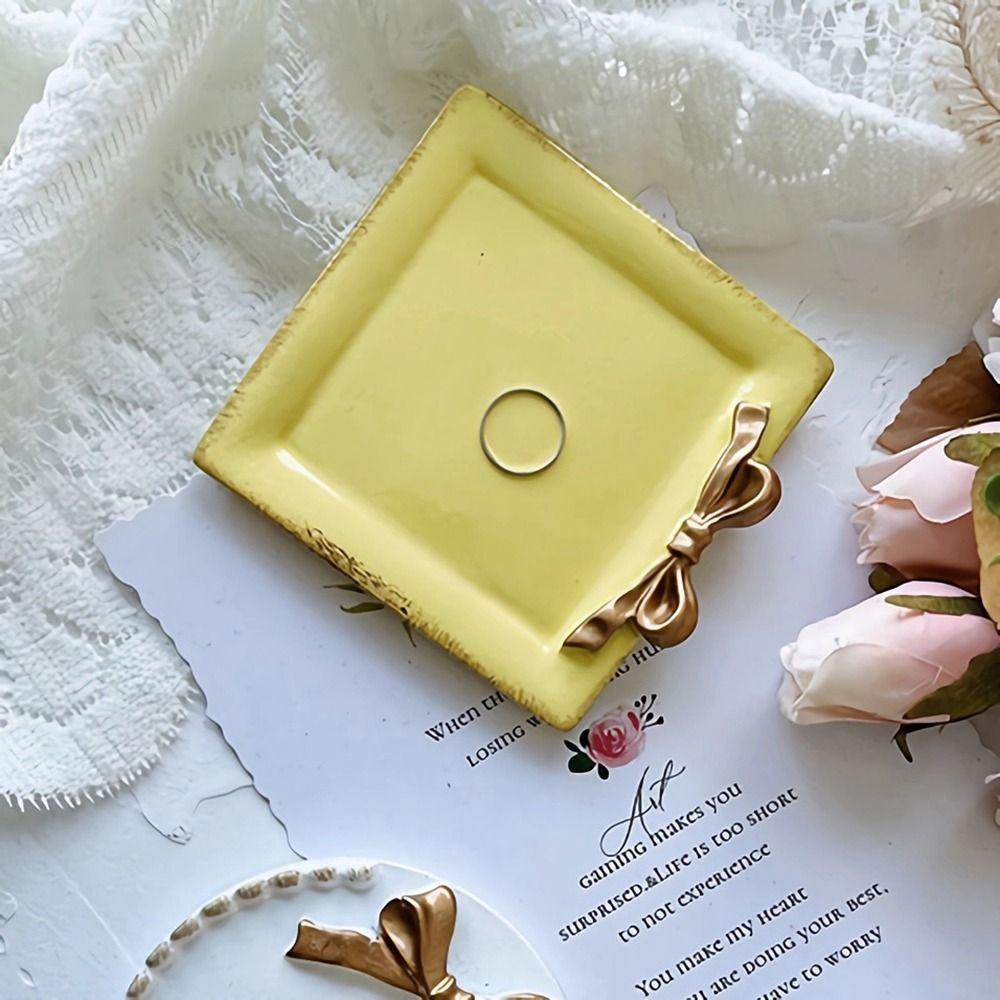 Resin Decorative Jewelry Plate Photo Props Jewelry Dish New Jewelry Display Tray Jewelry