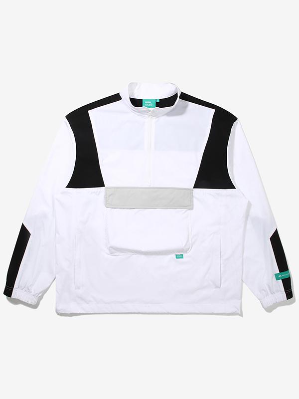 Bbc Earth Colorblock Anorak_White