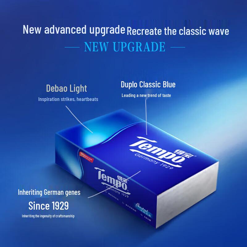 Tempo Unscented 4-Ply Facial Tissues