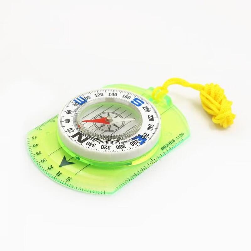 Linpan DC362 Outdoor Compass Map Ruler 3-Pack