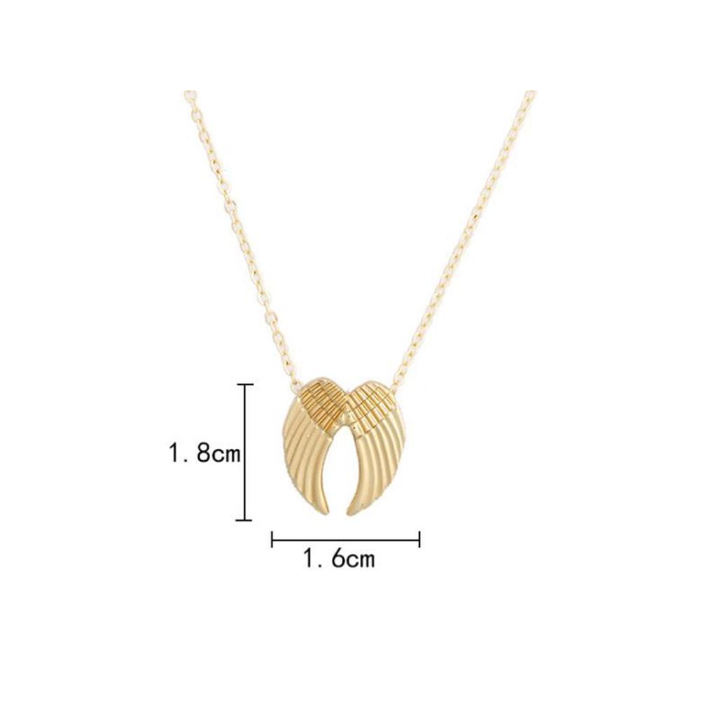 Ladies Jewelry Angel  Necklace Pendant Clavicle Chain Gift For Women Present