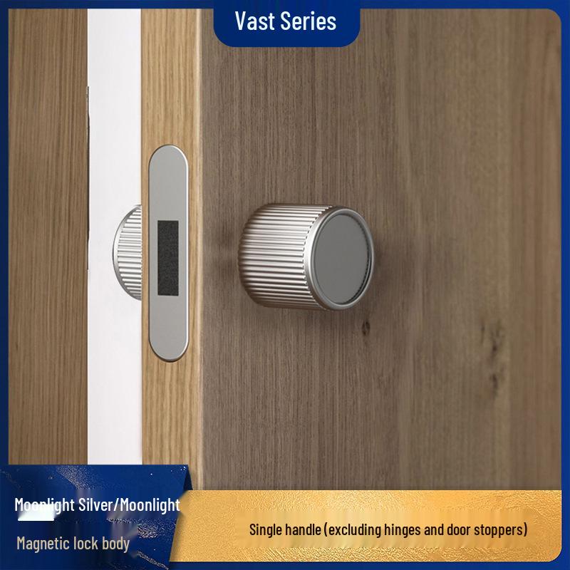 Minimalist Universal Indoor Door Handle Set for Bedroom and Bathroom