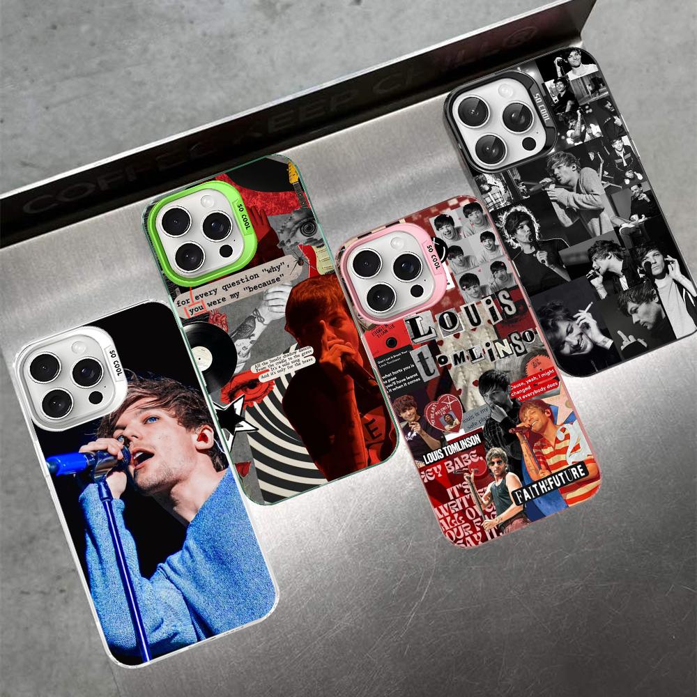 L-Louis Singer T-Tomlinson Phone Case For IPhone 16 15 14 13 12 11 Pro Max X XR XSMAX 8 7 Plus Matte Shockproof Back Cover