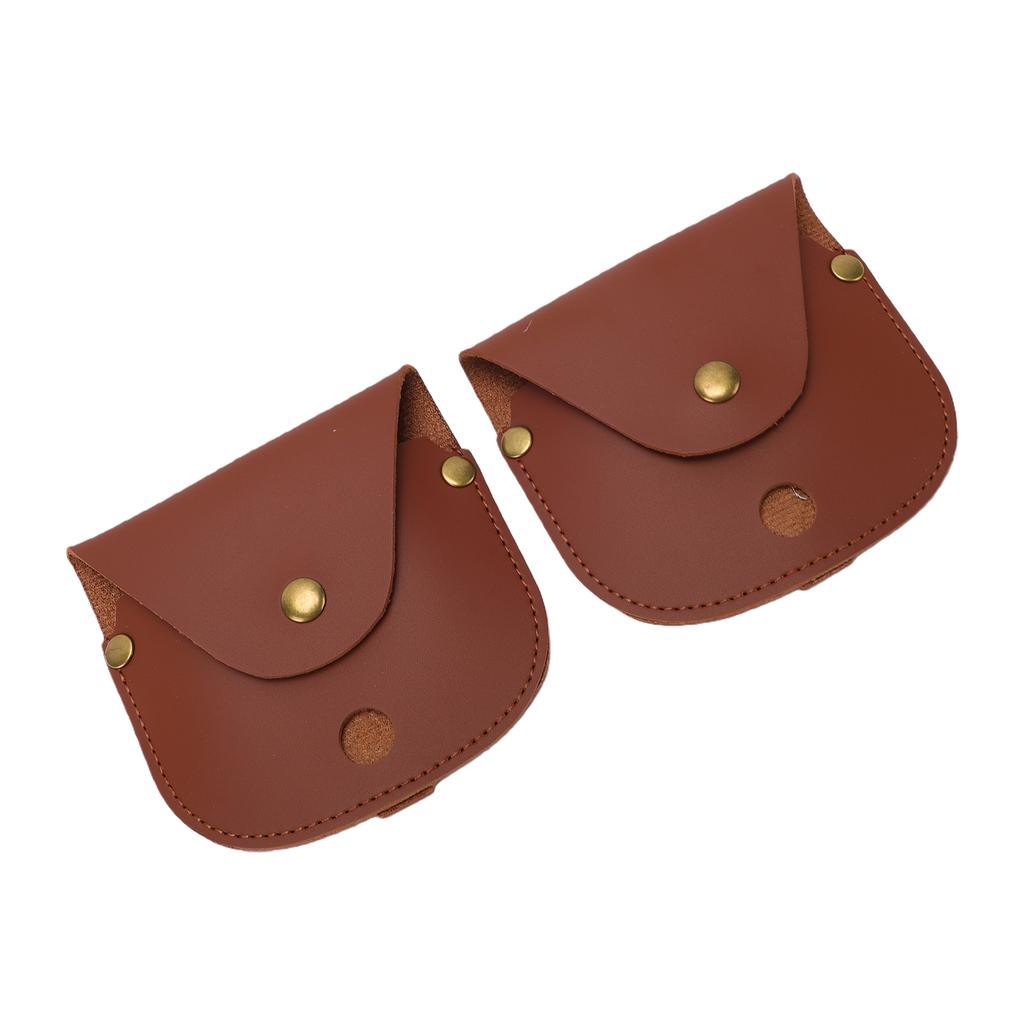 2pcs Case PU Leather Vintage Pouch for Watches Wristwatches