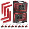 3/6/12/16Pcs Auxiliary Fixture Corner Clamp Aluminum Zinc Zinc Alloy Positioning Squares  Woodworking