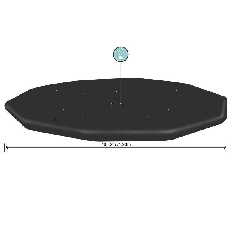 Cover For The 488 Cm Bestway 58249 Frame Pool