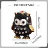 Jewelry Box Owl Trinket Collectible Desktop for Women Organizer Figurine Charms